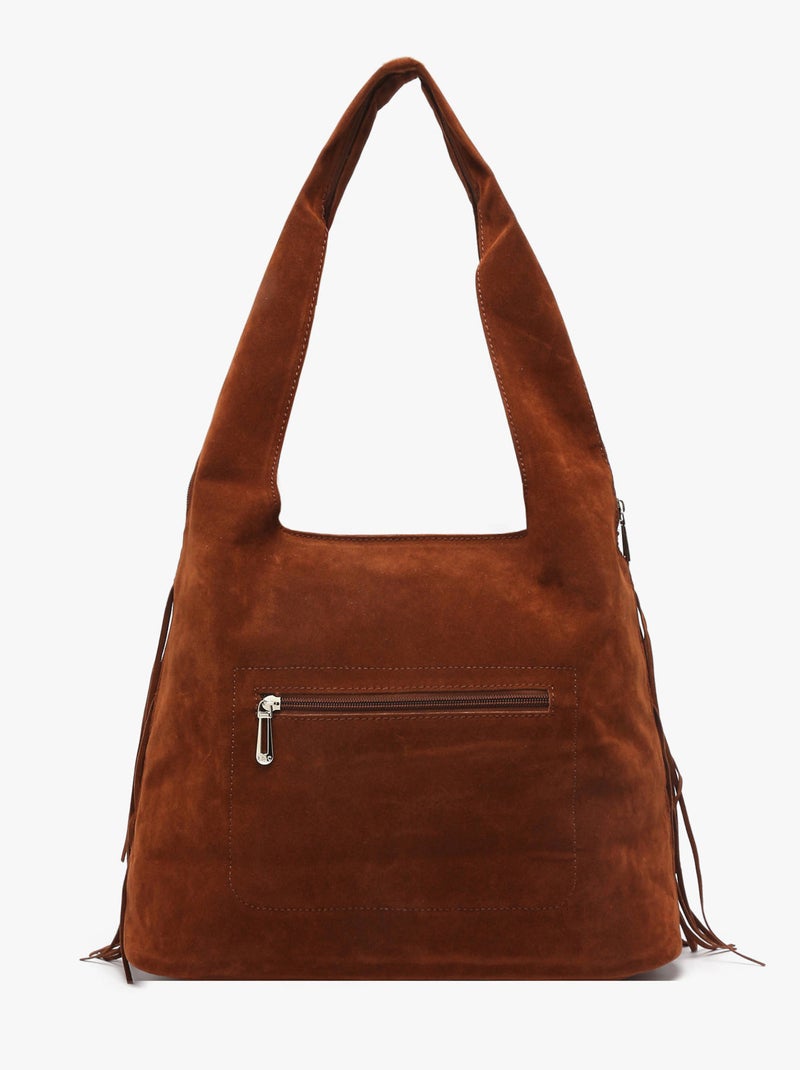 Sac Porté Épaule Rodeo Miniprix Toile Enduite Camel - Kiabi