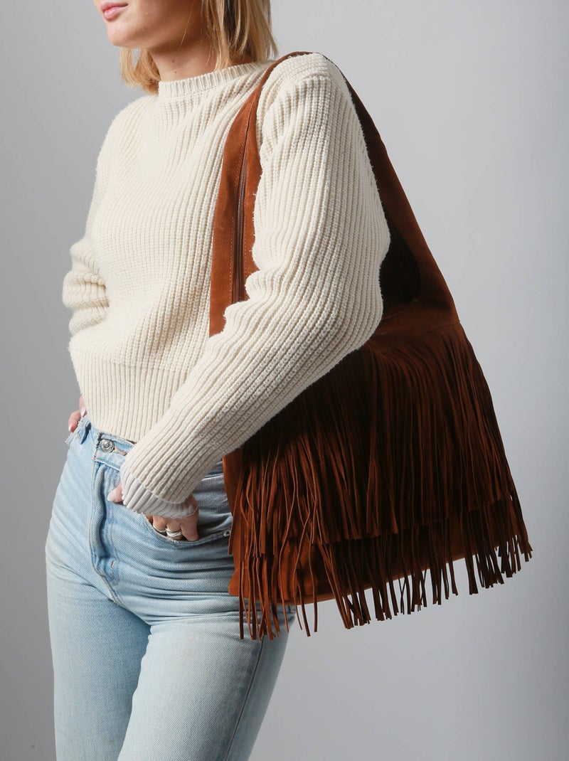 Sac Porté Épaule Rodeo Miniprix Toile Enduite Camel - Kiabi