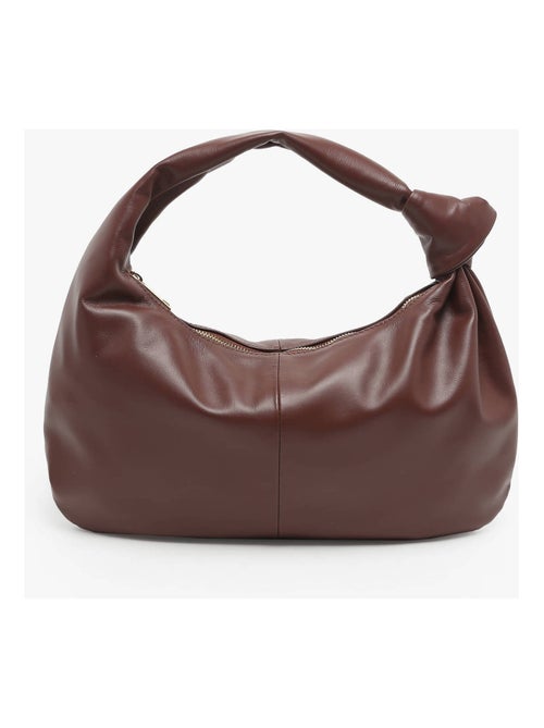 Sac Porté Épaule Sauvage Cuir Milano Cuir De Vachette - Kiabi