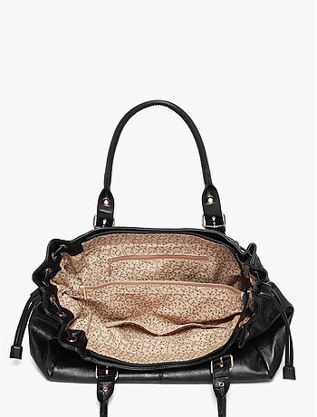 Sac porté épaule shinny flora & co toile enduite