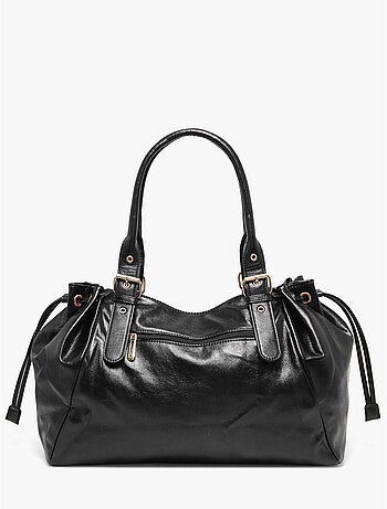 Sac porté épaule shinny flora & co toile enduite
