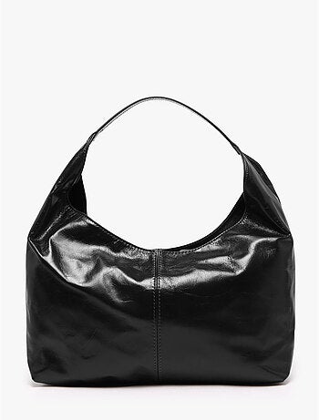 Sac porté épaule shiny sauvage cuir milano cuir de vachette