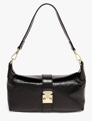 Sac porté épaule shiny sauvage cuir milano cuir de vachette