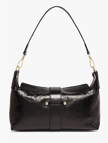 Sac porté épaule shiny sauvage cuir milano cuir de vachette