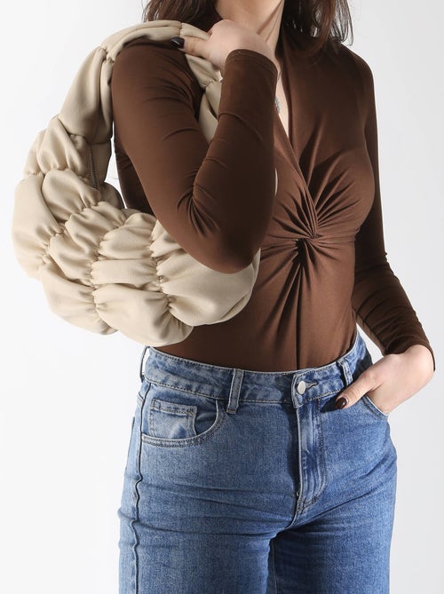Sac Porté Épaule Sphere Torrow Toile Enduite - Kiabi