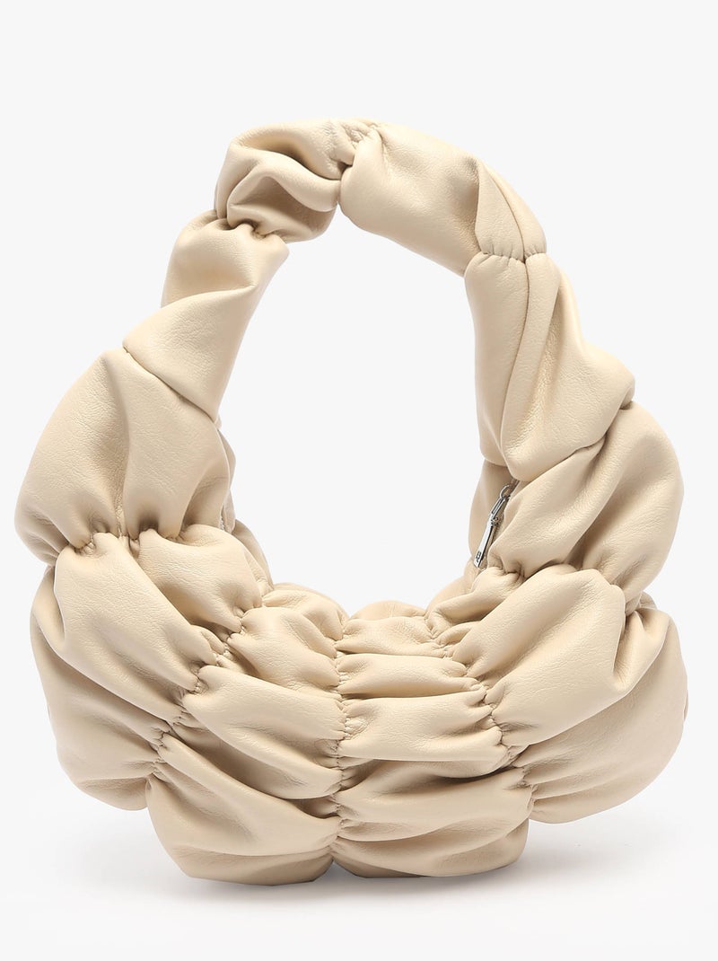Sac Porté Épaule Sphere Torrow Toile Enduite Beige - Kiabi