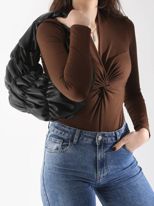 Sac Porté Épaule Sphere Torrow Toile Enduite - Kiabi