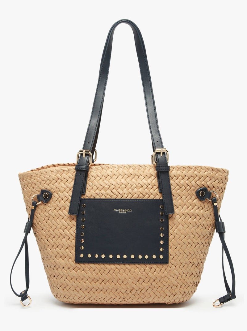 Sac Porté Épaule St Tropez Miniprix Synthetique Bleu Marron - Kiabi