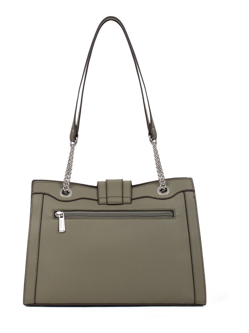 Sac porté épaule  stella | fagola Kaki - Kiabi