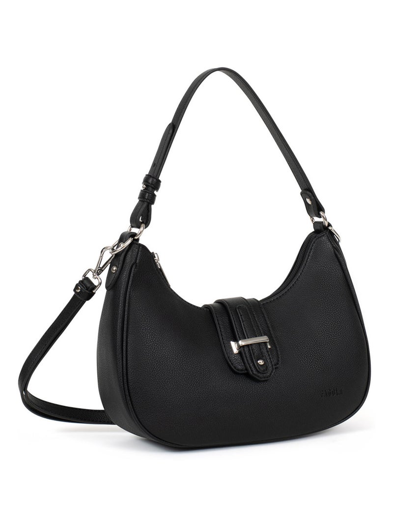 Sac porté épaule  stella | fagola Noir - Kiabi