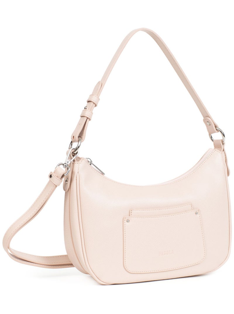 Sac porté épaule  tessa | fagola Beige/Rose - Kiabi