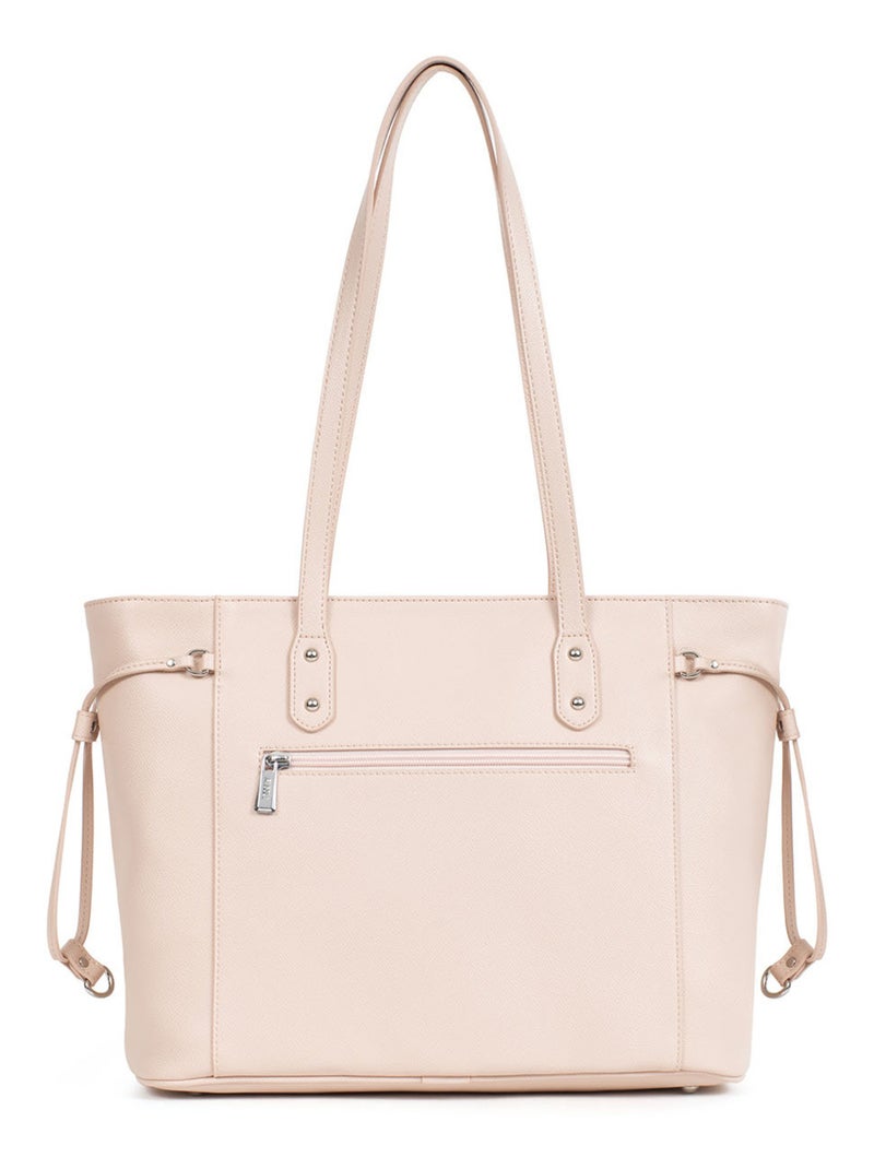 Sac porté épaule  tessa | fagola Beige/Rose - Kiabi