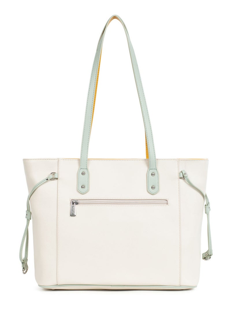 Sac porté épaule  tessa | fagola Blanc Multicolore - Kiabi