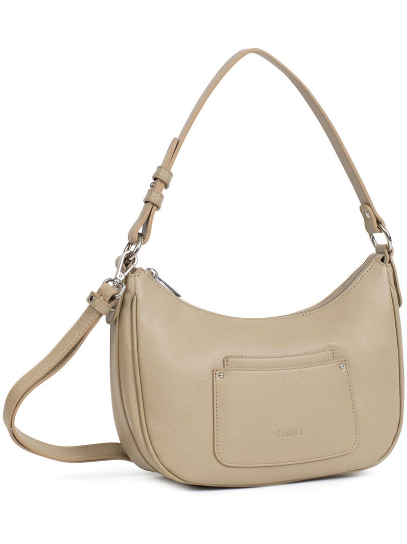 Sac porté épaule  tessa | fagola Marron foncé - Kiabi