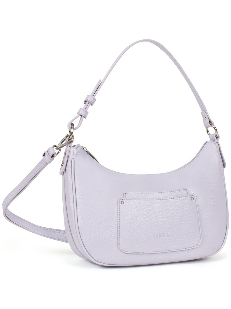 Sac porté épaule  tessa | fagola Mauve lilas - Kiabi