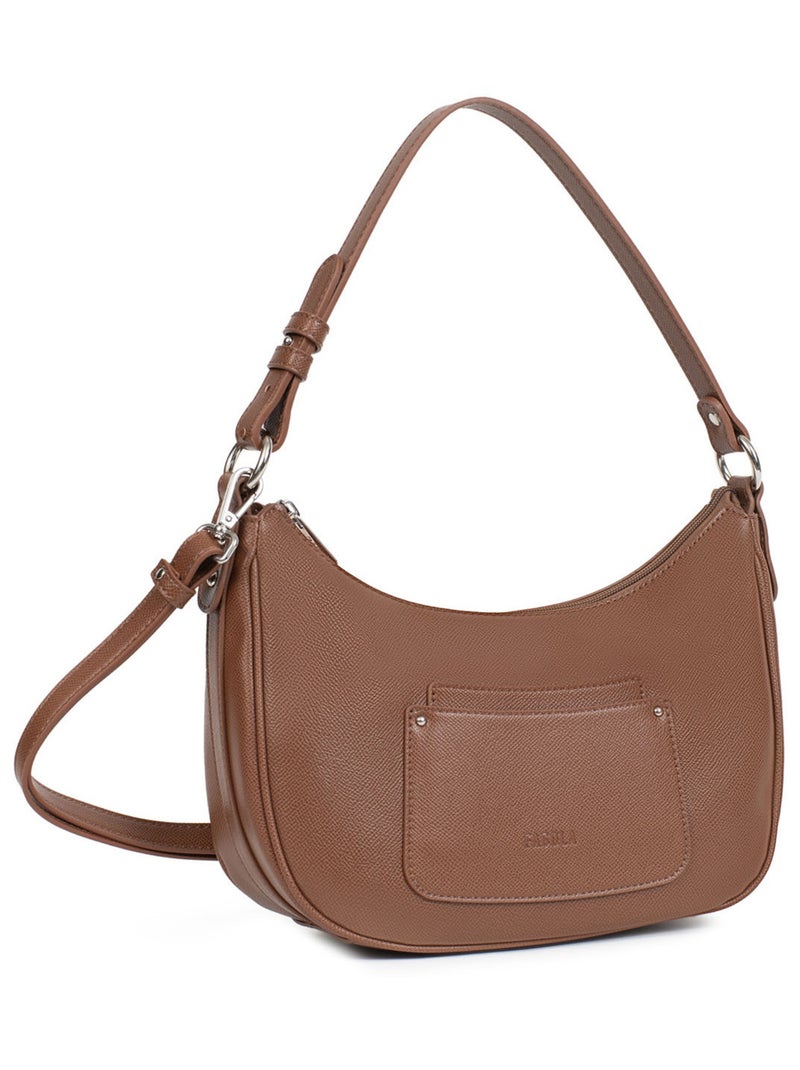 Sac porté épaule  tessa | fagola Terracotta - Kiabi