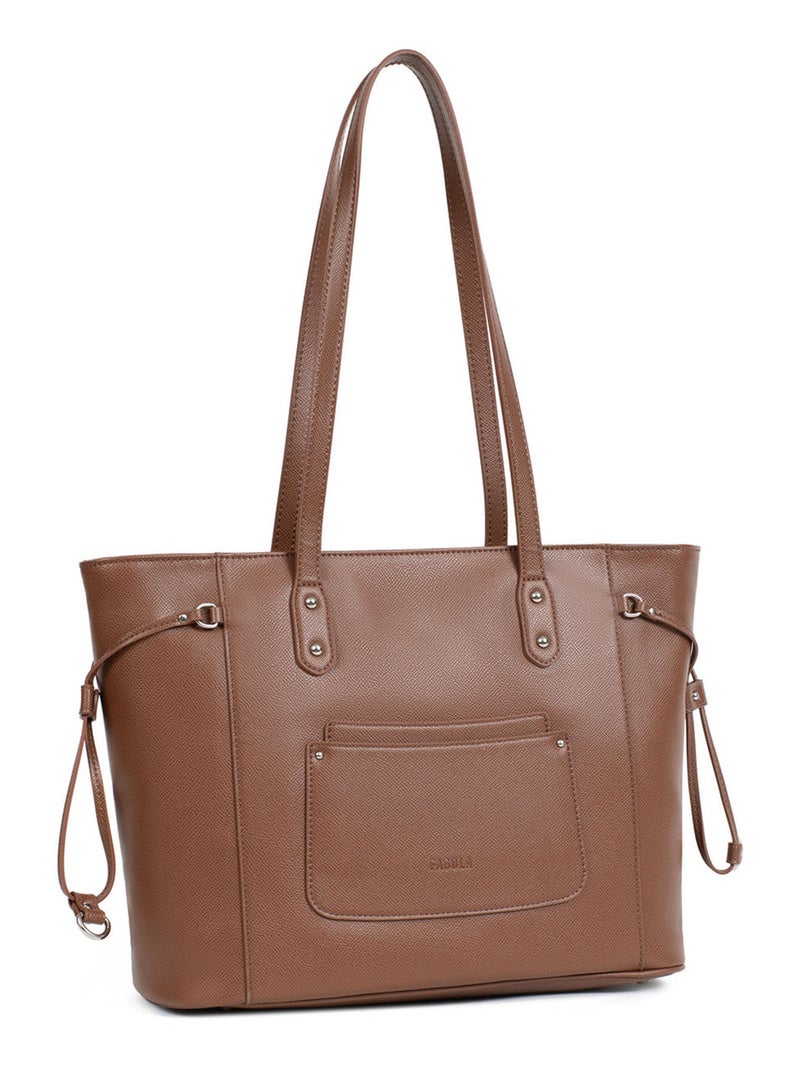 Sac porté épaule  tessa | fagola Terracotta - Kiabi