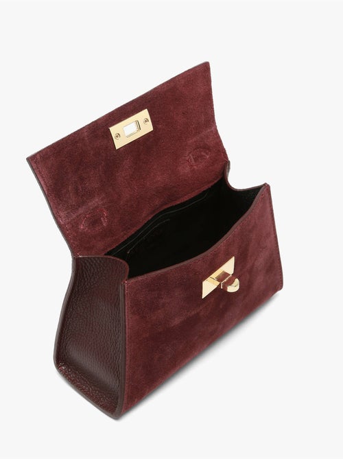 Sac porté épaule velvet caviar cuir milano cuir de vachette - Kiabi Sac porté épaule velvet caviar cuir milano cuir de vachette - Kiabi