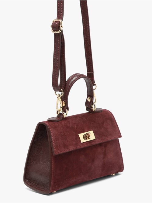 Sac porté épaule velvet caviar cuir milano cuir de vachette - Kiabi Sac porté épaule velvet caviar cuir milano cuir de vachette - Kiabi