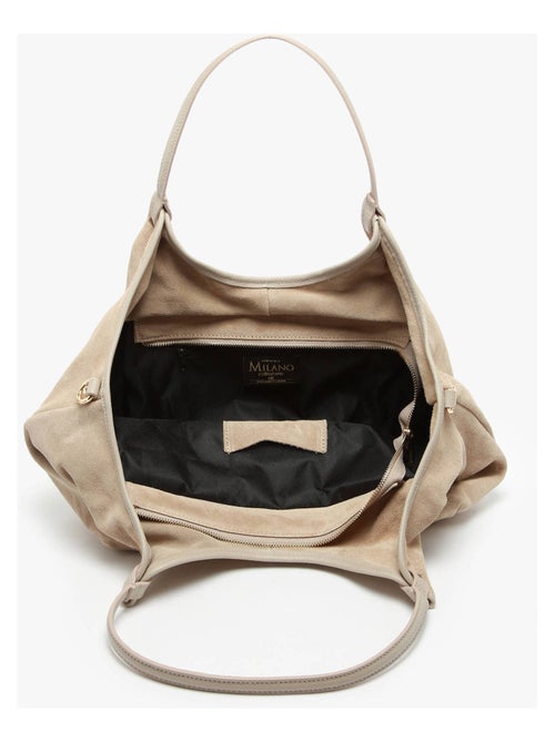Sac Porté Épaule Velvet Caviar Cuir Milano Cuir De Vachette - Kiabi