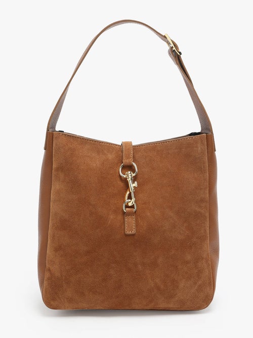 Sac Porté Épaule Velvet Caviar Cuir Milano Cuir De Vachette - Kiabi