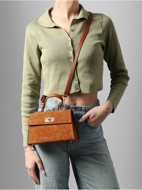 Sac porté épaule velvet caviar cuir milano cuir de vachette - Kiabi Sac porté épaule velvet caviar cuir milano cuir de vachette - Kiabi