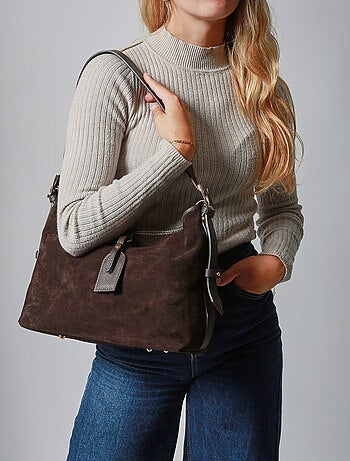 Sac Porté Épaule Velvet Caviar Cuir Milano Cuir De Vachette