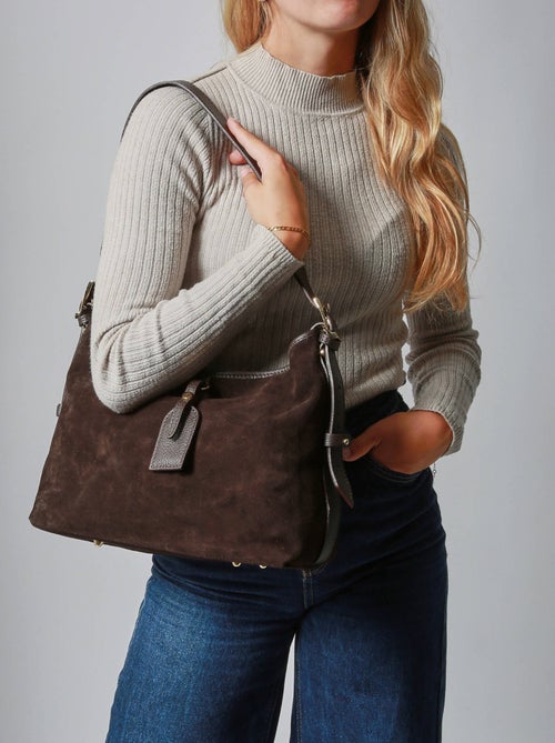 Sac Porté Épaule Velvet Caviar Cuir Milano Cuir De Vachette - Kiabi