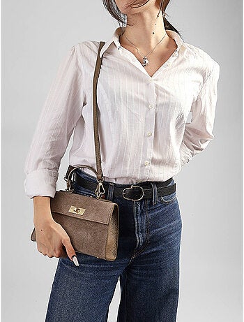 Sac porté épaule velvet caviar cuir milano cuir de vachette
