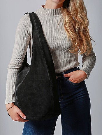 Sac Porté Épaule Velvet Cuir Milano Cuir De Vachette