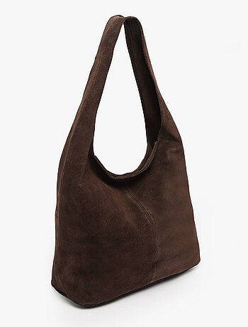 Sac porté épaule velvet cuir milano cuir de vachette