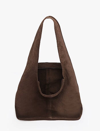 Sac porté épaule velvet cuir milano cuir de vachette