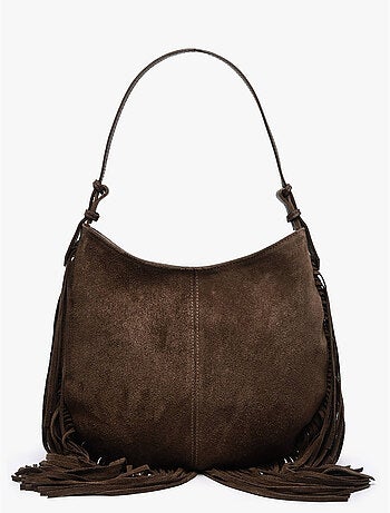 Sac porté épaule velvet cuir milano cuir de vachette
