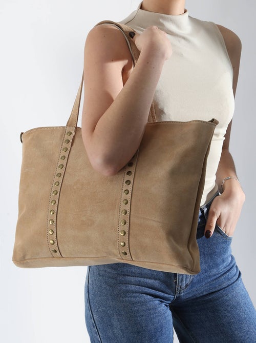 Sac Porté Épaule Velvet Milano Cuir De Vachette - Kiabi