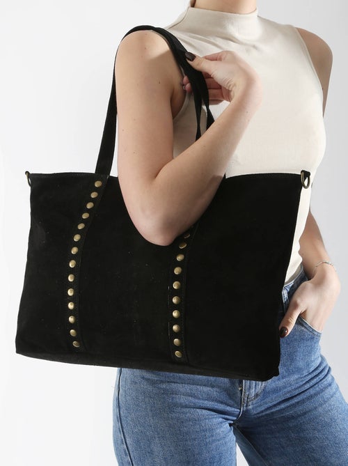 Sac Porté Épaule Velvet Milano Cuir De Vachette - Kiabi