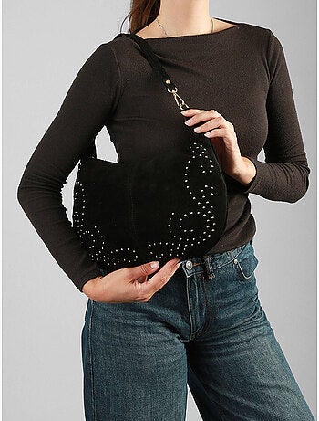 Sac porté épaule velvet milano cuir de vachette