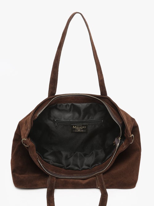 Sac Porté Épaule Velvet Milano Cuir De Vachette - Kiabi