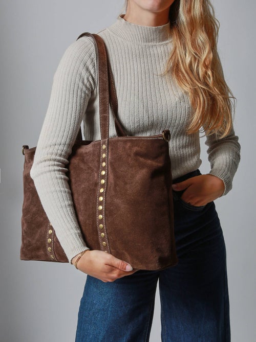 Sac Porté Épaule Velvet Milano Cuir De Vachette - Kiabi