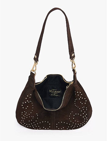 Sac porté épaule velvet milano cuir de vachette