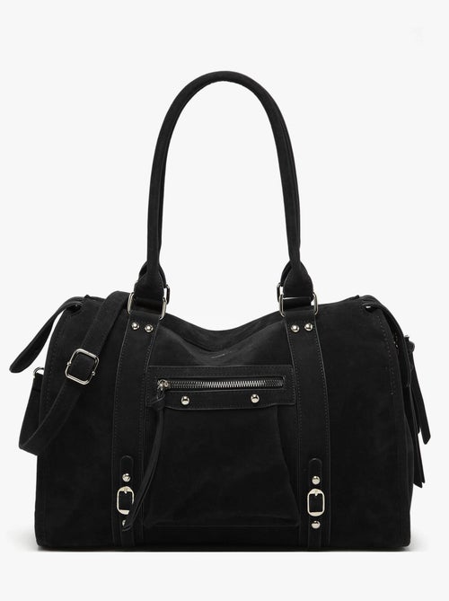 Sac Porté Épaule Velvet Miniprix Toile Enduite - Kiabi