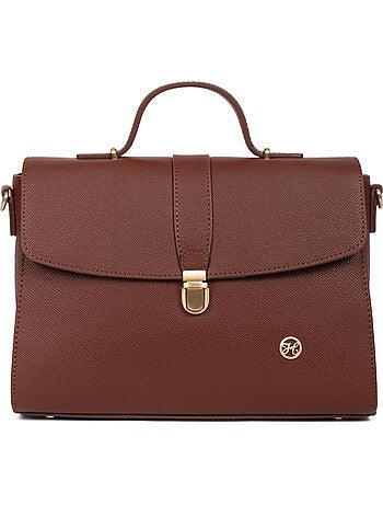 Sac porté main 1 poignée Cuir AUDE