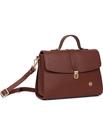 Sac porté main 1 poignée Cuir AUDE