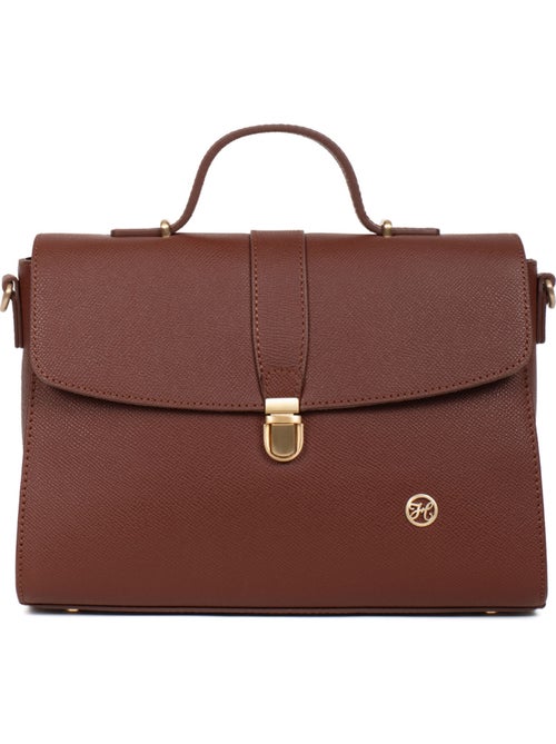 Sac porté main 1 poignée  Cuir AUDE - Kiabi