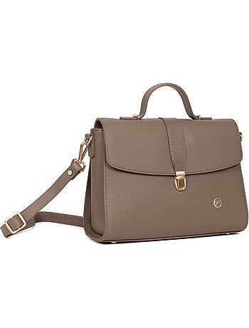 Sac porté main 1 poignée Cuir AUDE