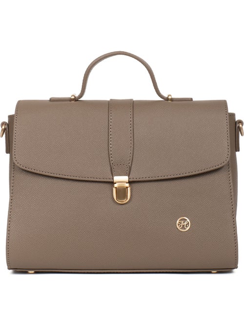 Sac porté main 1 poignée  Cuir AUDE - Kiabi