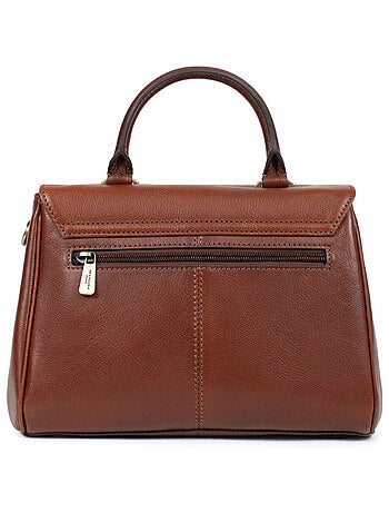 Sac porté main 1 poignée Cuir JEANNE