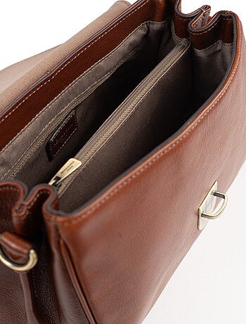 Sac porté main 1 poignée Cuir JEANNE