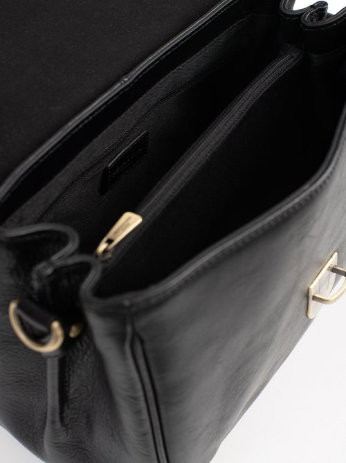 Sac porté main 1 poignée  Cuir JEANNE - Kiabi