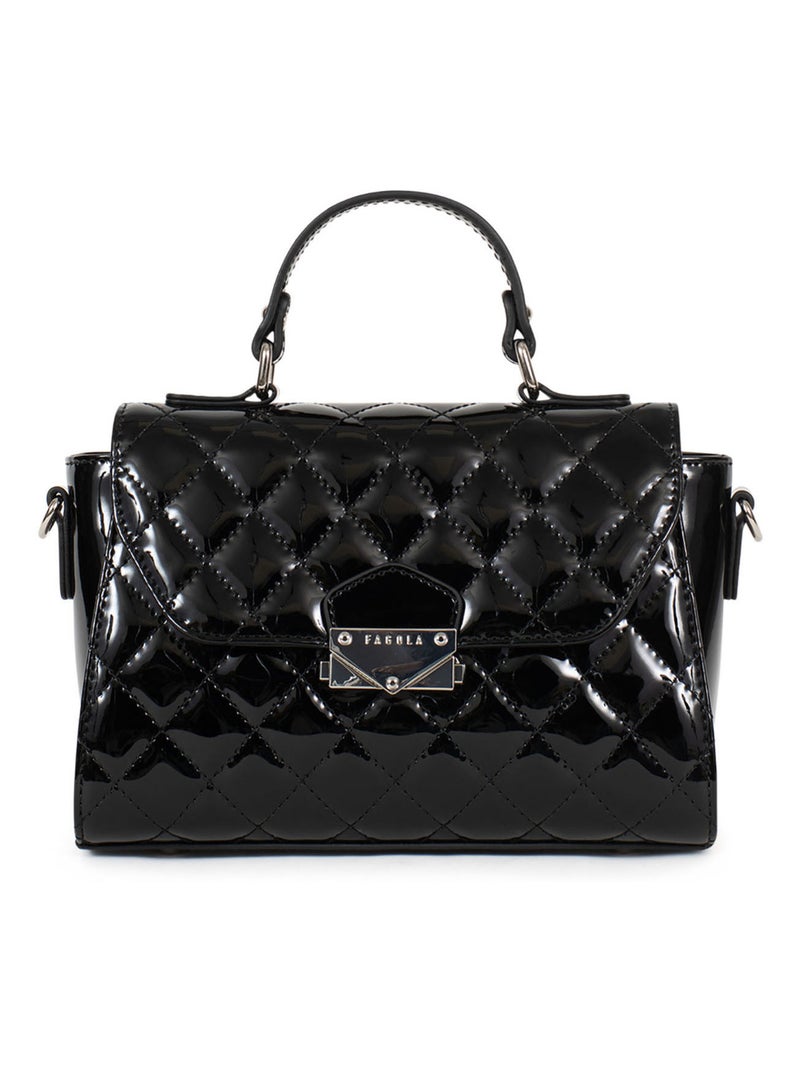 Sac porté main 1 poignée Daisy Femme Noir - Kiabi