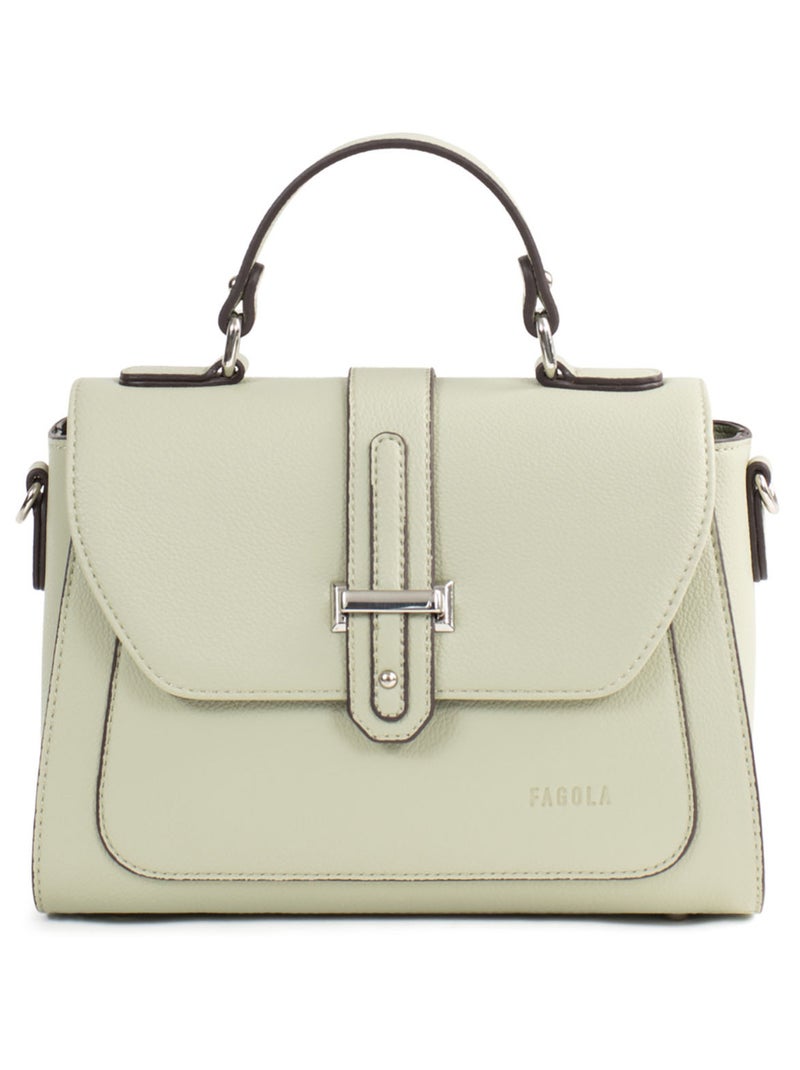 Sac porté main 1 poignée Stella Femme Bleu aqua - Kiabi